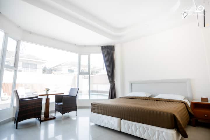 Quarto : cama king
