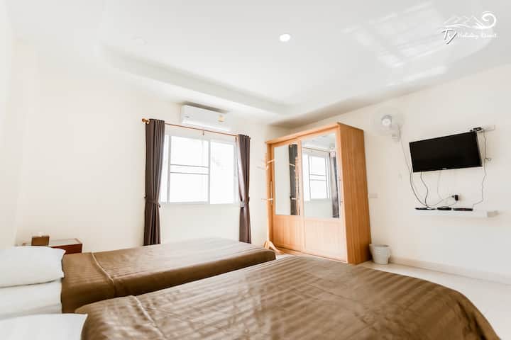 Quarto : camas de solteiro