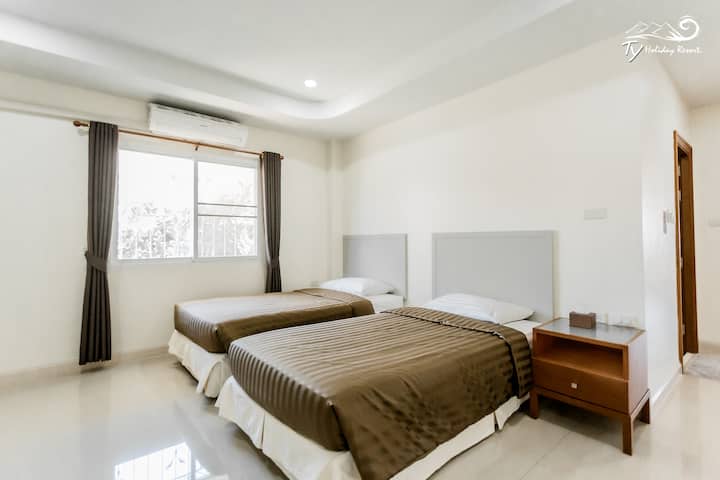 Quarto : camas de solteiro