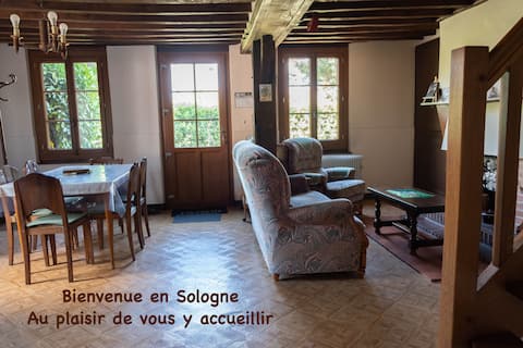 At Clotilde and Victor's in Sologne des Landes