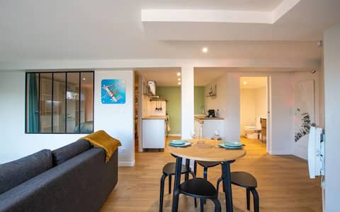 L'Appart'Nances 4 minutes from the lake