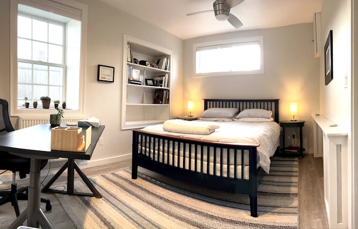 Vue alternative, chambre au 1er étage.