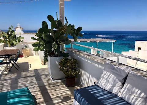 Proprietà Airbnb di successo: Casa Coco Stunning Rooftop Terrace On the Sea a Gallipoli