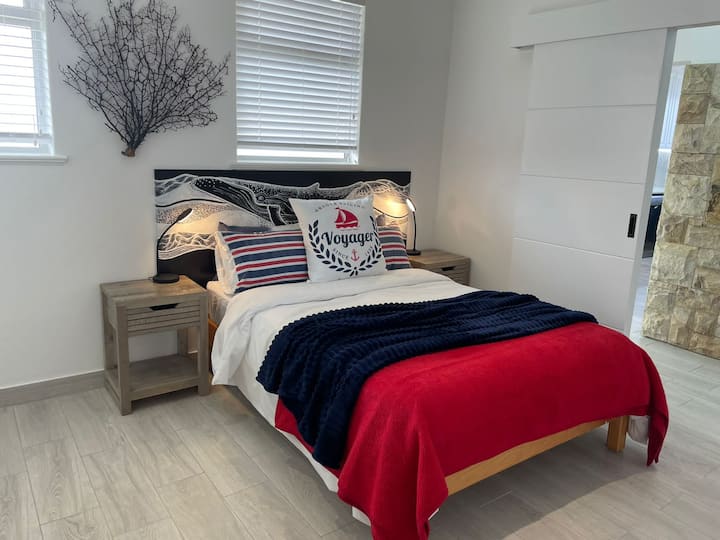 Kitanda cha pili cha kulala mara mbili.