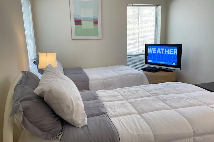 ห้องพักพร้อมเตียงแฝด 2 หลัง