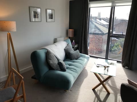 Popular Airbnb listing: York Rose Apartment with Minster views and parking in York