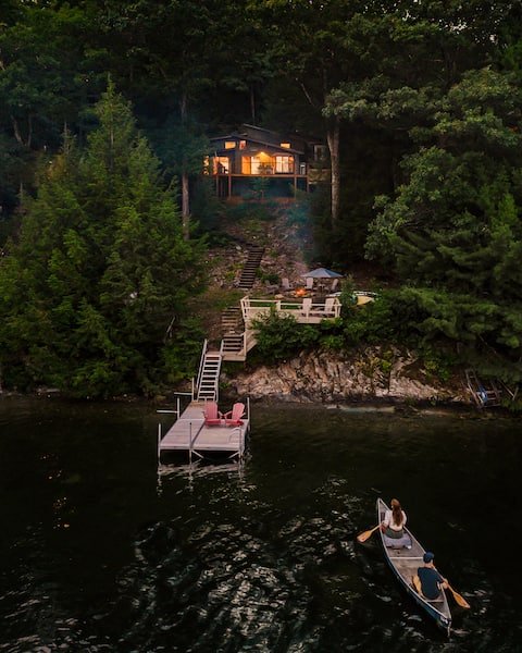 Waterfront Vermont Lake House w/ Panoramic Sauna