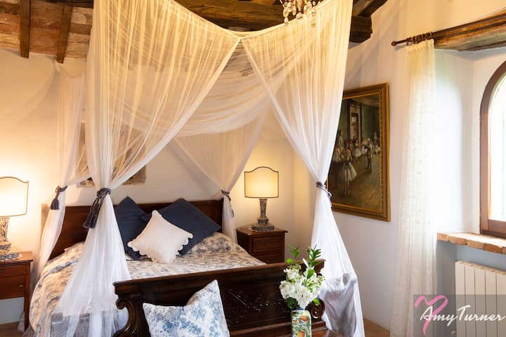 Spálňa pre hostí ( Modrá izba)