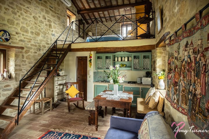 Shaiho chalupa so spálňou v podkroví