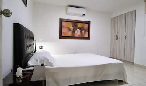 Comfortable Apartment 2 rooms in Tuluá (with A/A)