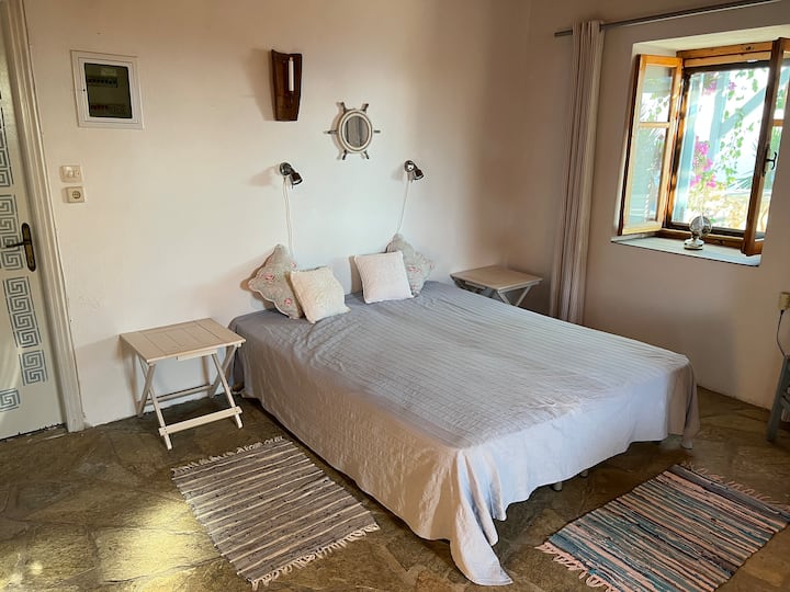 El área para dormir