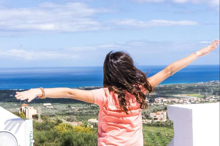 Olive & Sea Horizon Slow Living Villa Ikaros