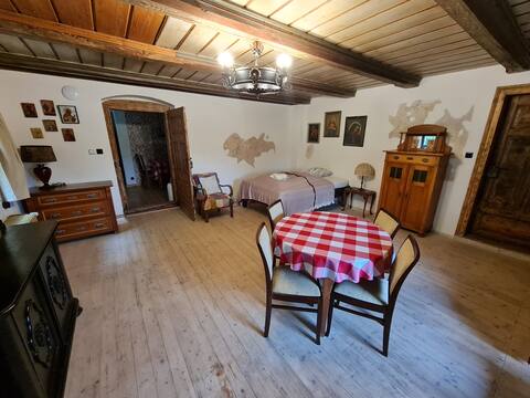 Two-room apartment with kitchen and bathroom