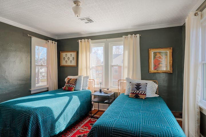 Dormitorio 4.  Camas individuales.