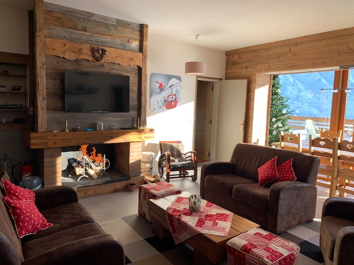 Chalet Canvolan,  Karibou, 7 Pièces-12 Pers-tignes - Tignes