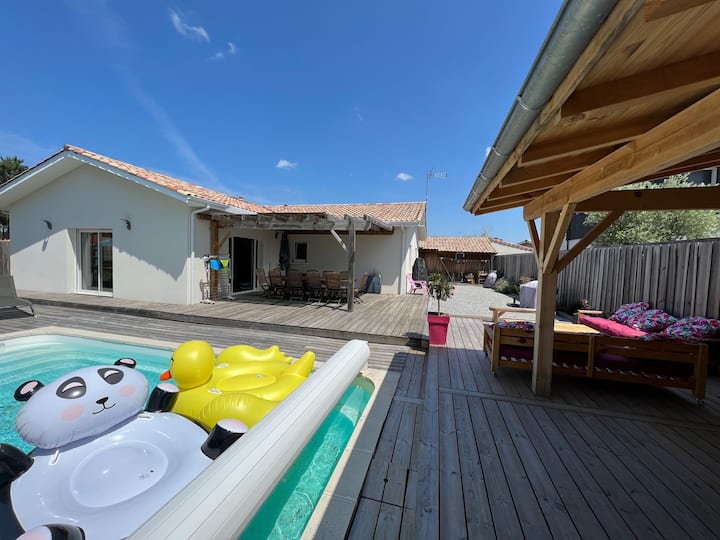 Maison Au Calme 6/8  Personnes Idéale Avec Enfants - Andernos-les-Bains