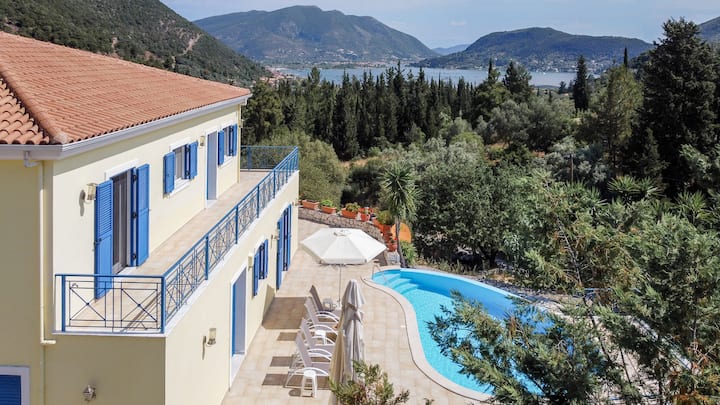 Villa Artemis Vlicho Near Nidri - 레프카다