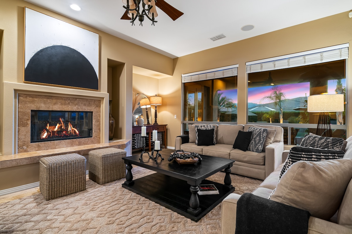 Top Airbnb: Villa Di Palm at Montage Luxury 5BD Home W/ Casita in Indio