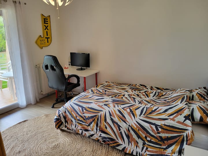 Dormitorio 1 , cama de 140 cm /190 cm