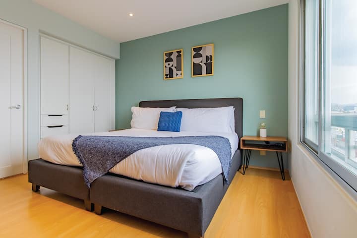 חדר שינה יוקרתי נעים