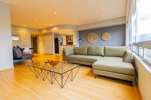 Top Airbnb: Central Condo for Families Near Santa Fe Mall in El Yaqui