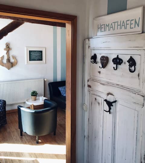 Popular Airbnb listing: Ferienhof am Moorgroden - Heimathafen [home port] in Wesermarsch