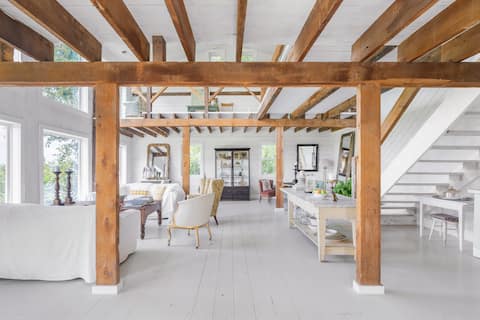 Rustic Swedish Barn/Featured in Airbnb Magazine