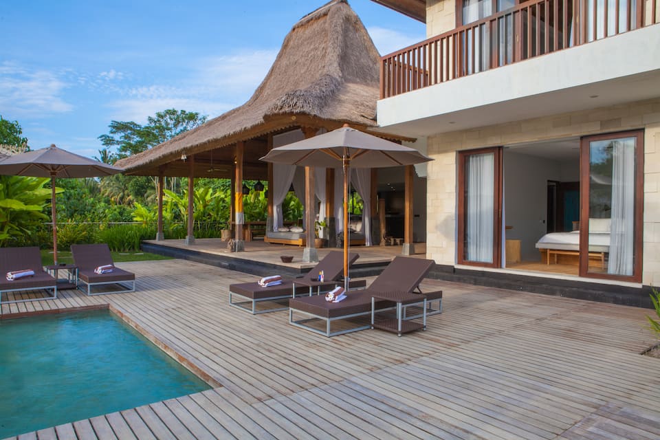 Villa Lumia, between a river and the rice fields, Ubud, Bali, Indonesia, photo 6 of 10