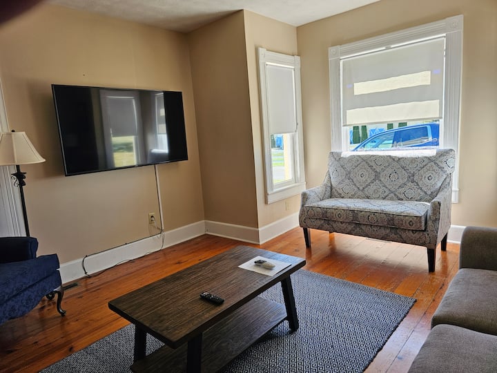 Living Room with 65" Television