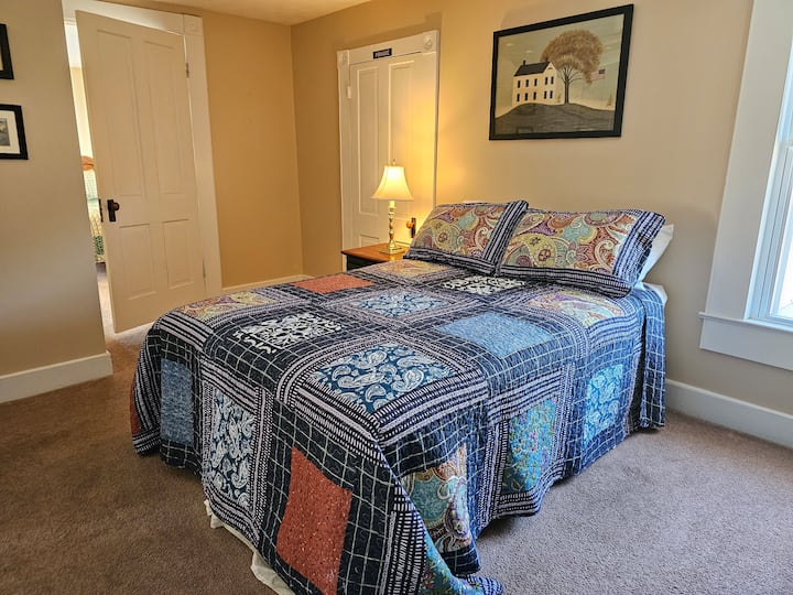 Bedroom Five, Upstairs. Full Size Bed.