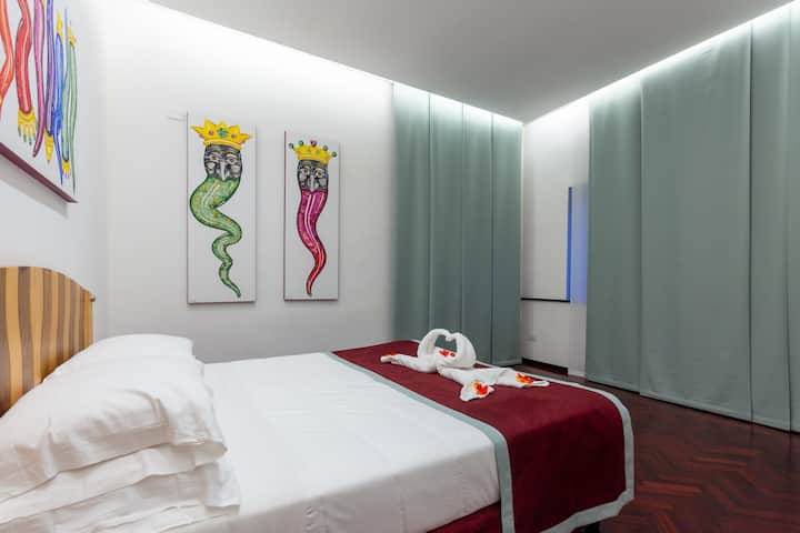 Zimmer 4 1. Stock mit Meerblick 