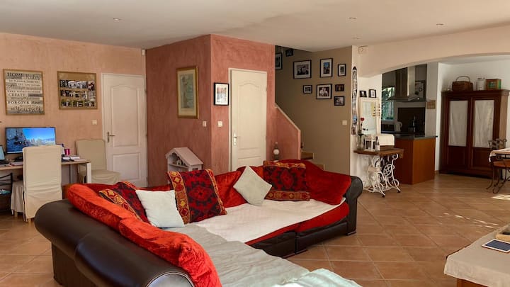 Tres Belle Villa Privative Avec Piscine Jardin - Marsylia