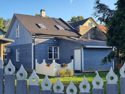 Jannseni house with a sauna