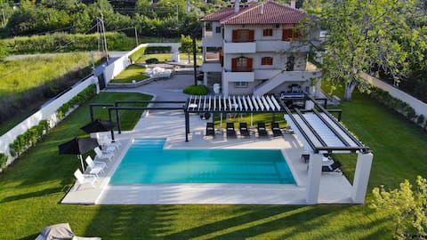 Luxury villa with a swimming pool