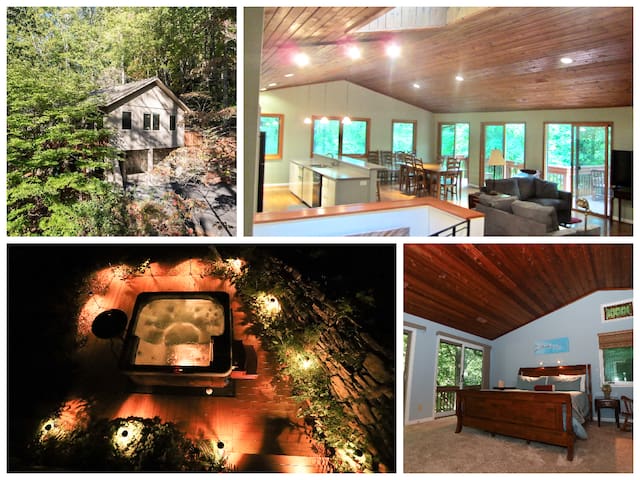 Woodland Retreat w/HOT TUB & DECKS
