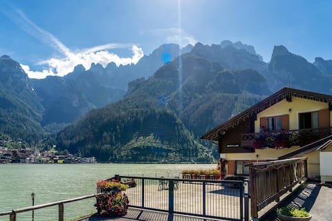 Alleghe Marmolada Lake Chalet