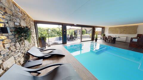 Ferienhof A&B luxury wellness villa 12 people