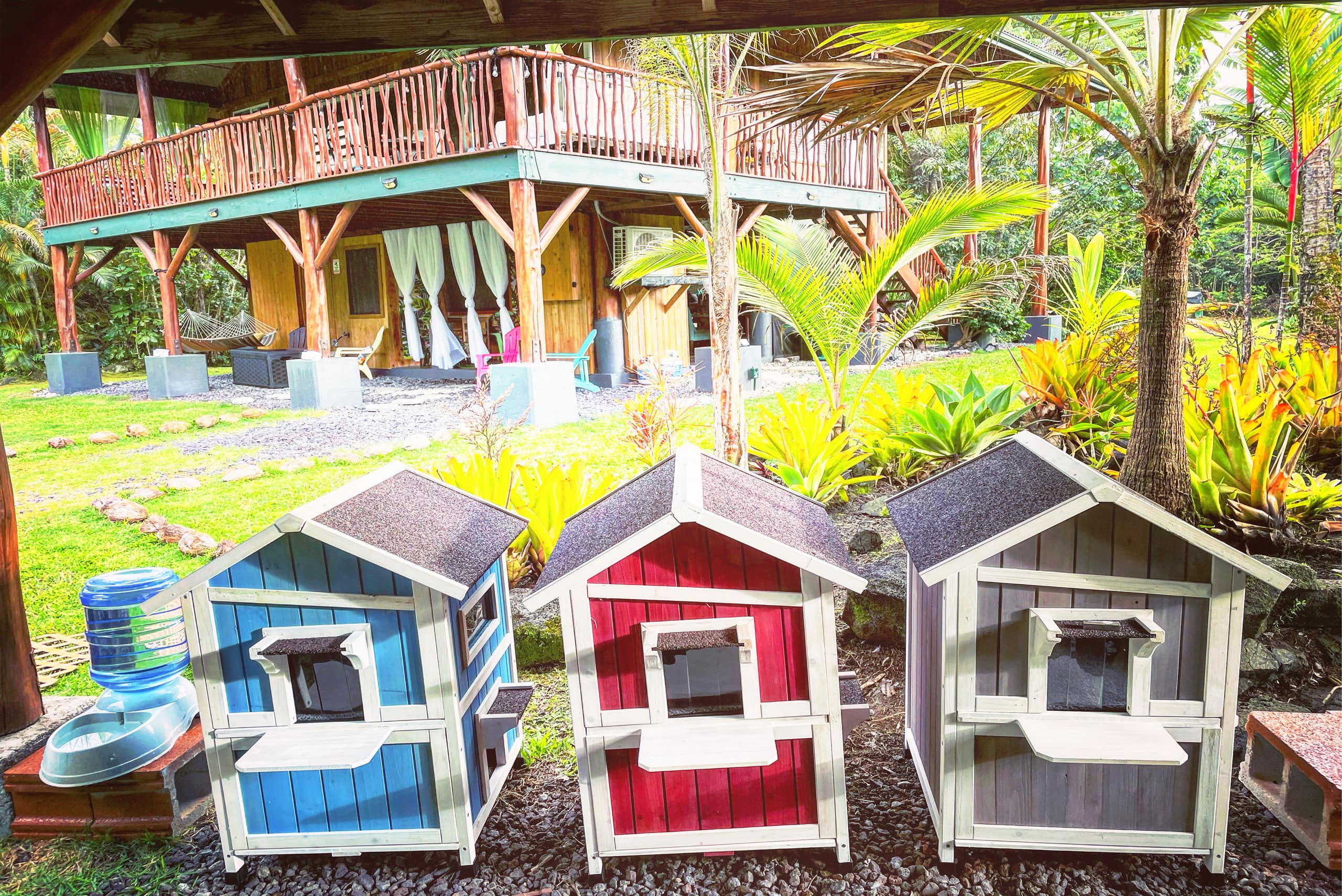 Cabin in Hawaiian Paradise Park · ★4.85 · 3 bedrooms · 4 beds · 1.5 private baths - Image 27