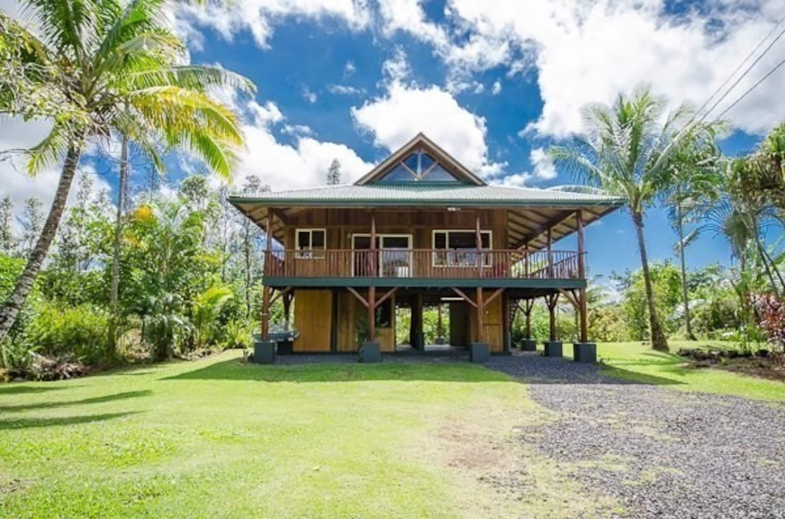 Cabin in Hawaiian Paradise Park · ★4.85 · 3 bedrooms · 4 beds · 1.5 private baths - Image 35