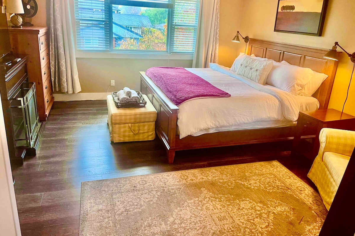 Chumba cha kulala cha ukubwa wa Master King