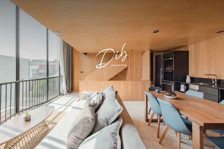 DIB Award-Winning Loft w/Terrace in Roma Norte