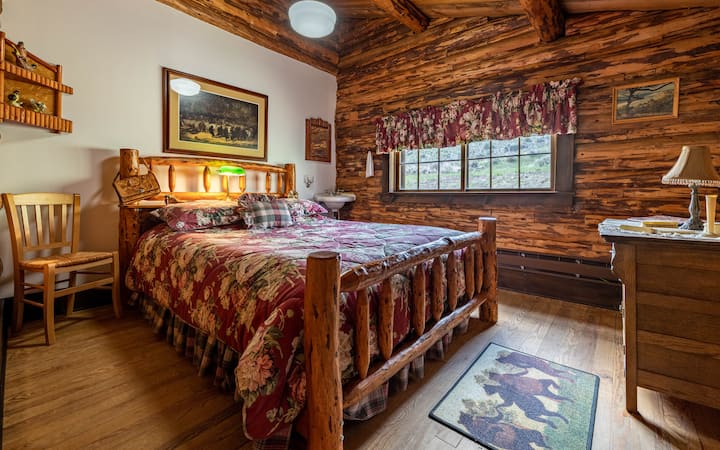 Dancing Bear Suite
Snuggle up with a good book and spend the day in bed under the Dancing Bears by artist William Holbrook Bear. He was an American artist best known for his satirical paintings of beasts performing human-like activities.