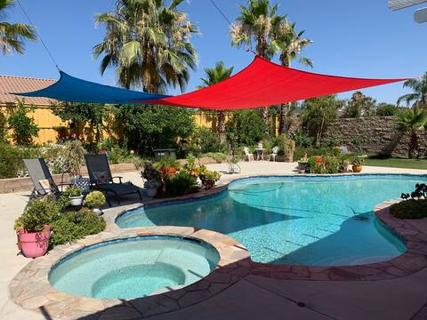 Guest House with Salt Water Pool