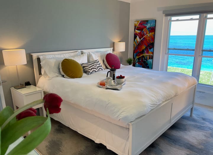 We get great feedback on the comfy king sized bed....


