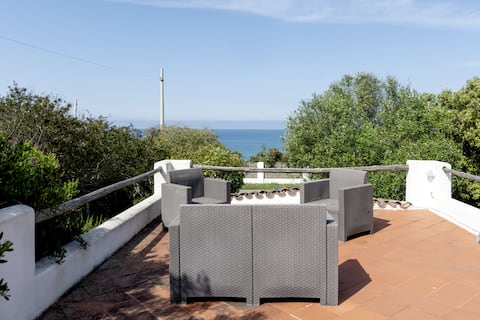 Top Airbnb: Villa with Terrace overlooking the Sea a Sabaudia