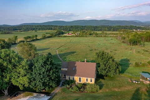 Burlington Cottage on 22 Acres, scenic views