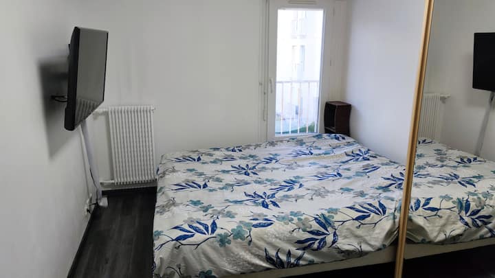 Chambre lit Queen size 160x200