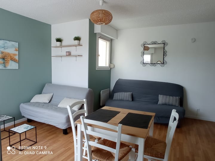 Studio Lumineux Sur La Digue De Wimereux - Plage de Wimereux