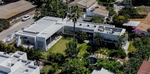 Modern large private villa near the beach