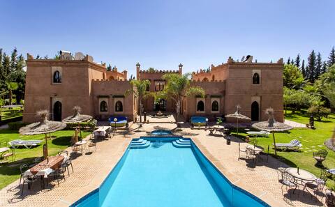 2 villa + 2 swimpool in palais ghiat  for rent